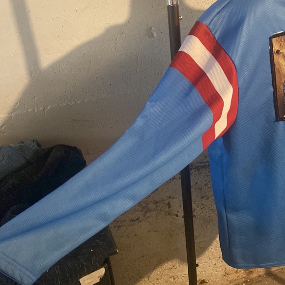 Upcycled Patched russel hockey jersey - Picture 3 of 6